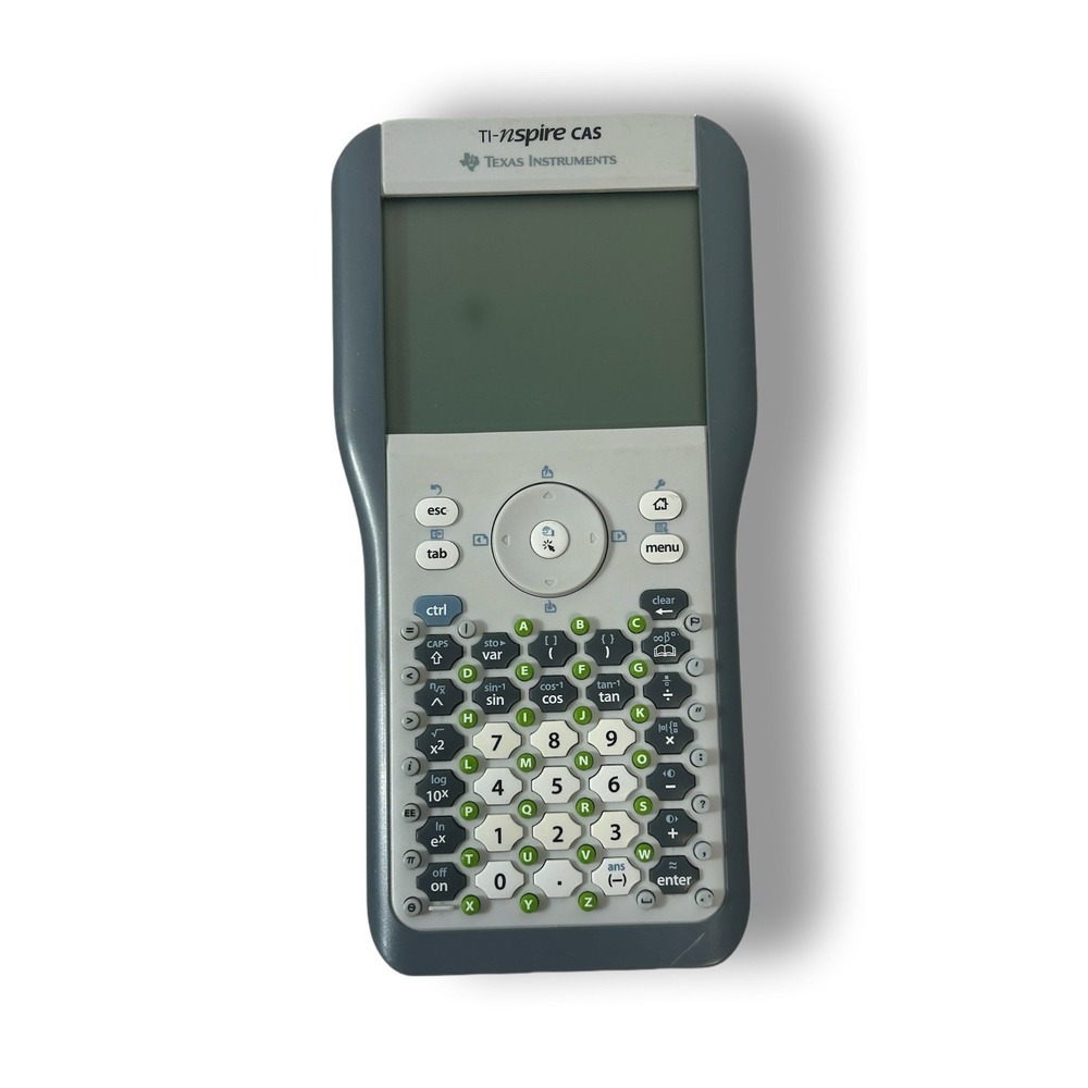 Texas Instruments TI-Nspire CAS Graphing Calculator w/Cover TESTED